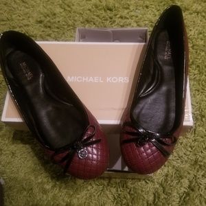 Michael Kors Merlot Flats